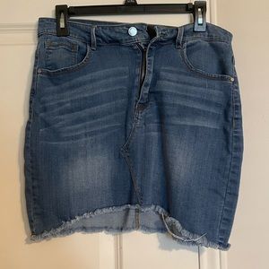 $$Denim skirt